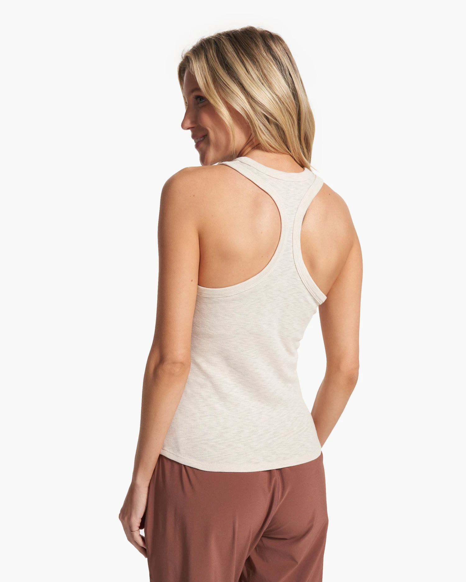 Sunrise High Neck Tank | Dune - Image 4