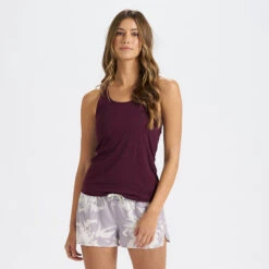 Lux Performance Tank | Cerise Heather