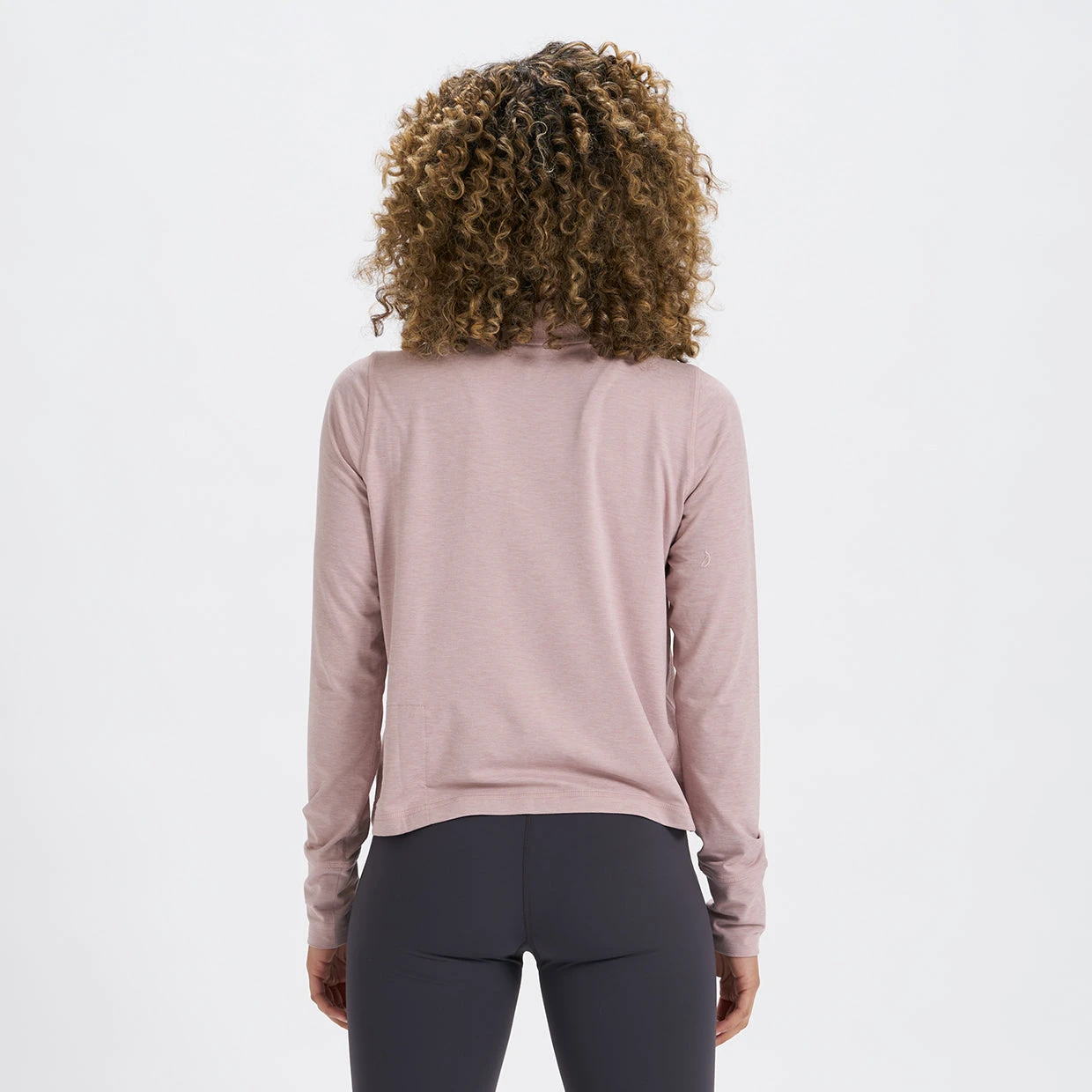Crescent Half Zip | Dusk Heather - Image 3