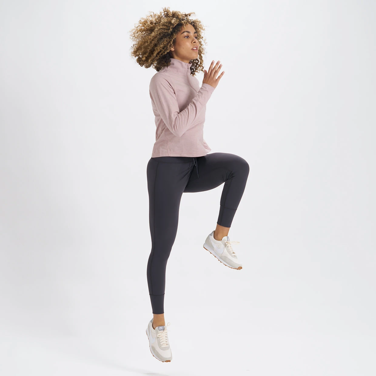 Crescent Half Zip | Dusk Heather - Image 5