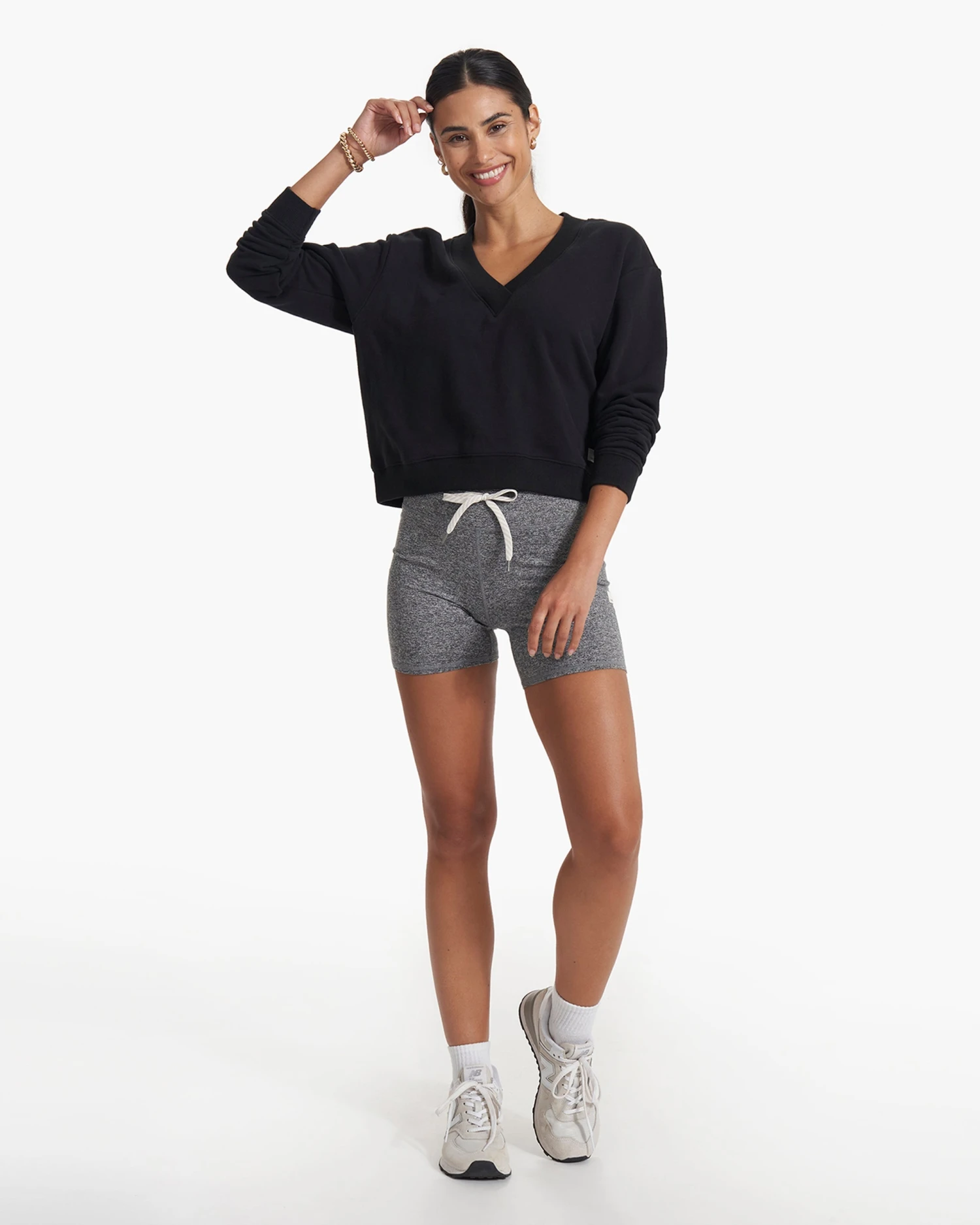 Sedona V Neck | Black - Image 5