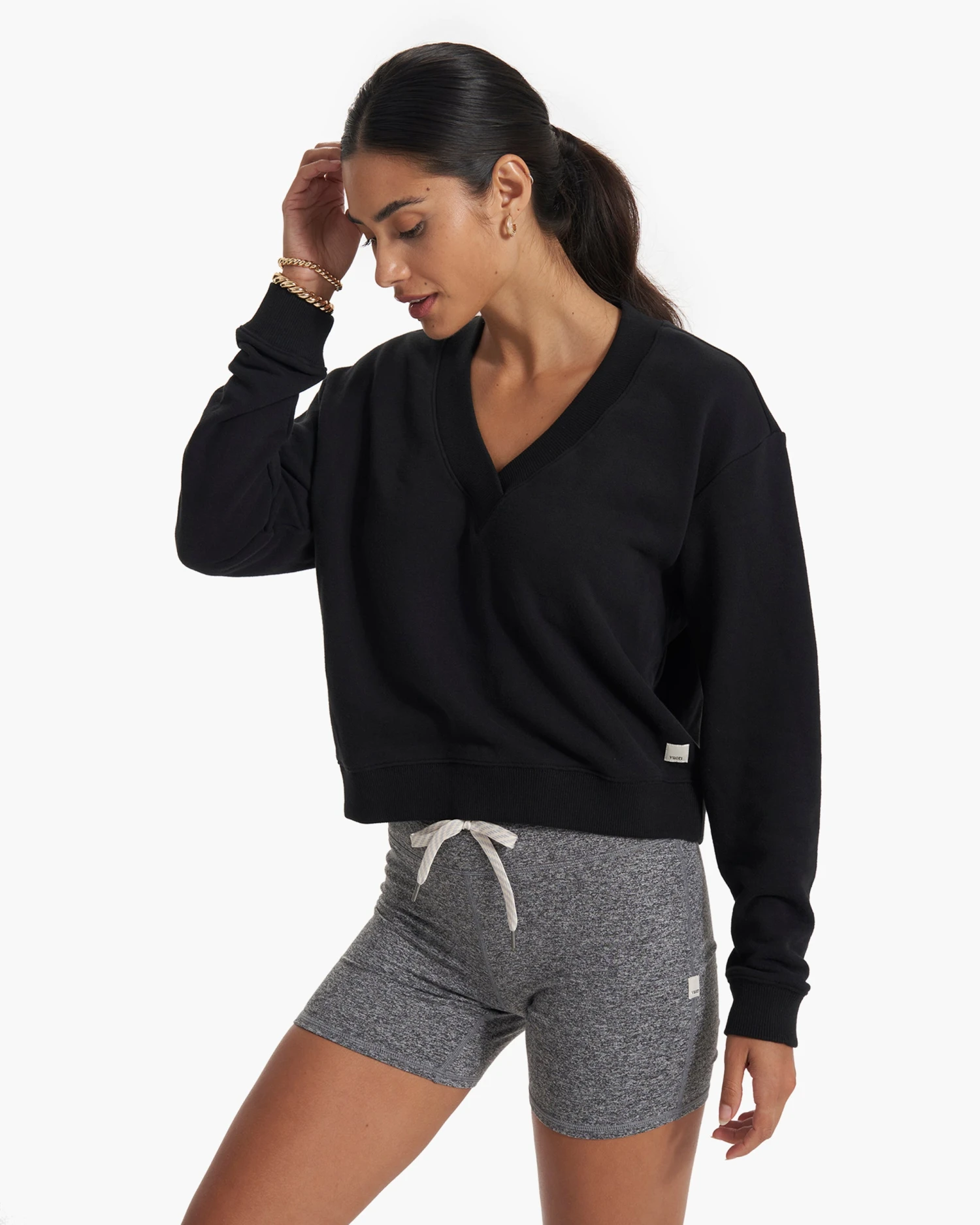 Sedona V Neck | Black - Image 2