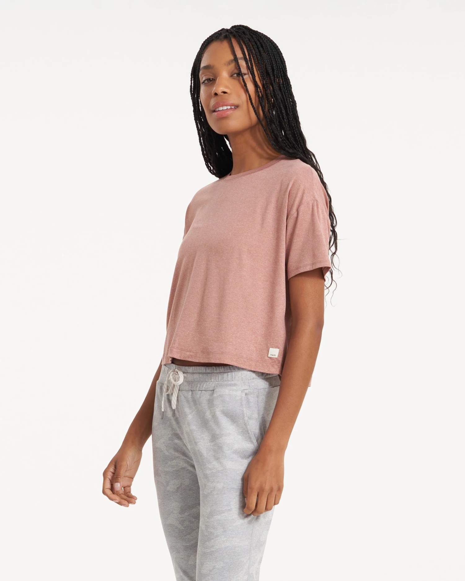 Energy Tee | Light Terracotta Heather - Image 2
