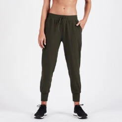 Performance Mesh Jogger | Moss