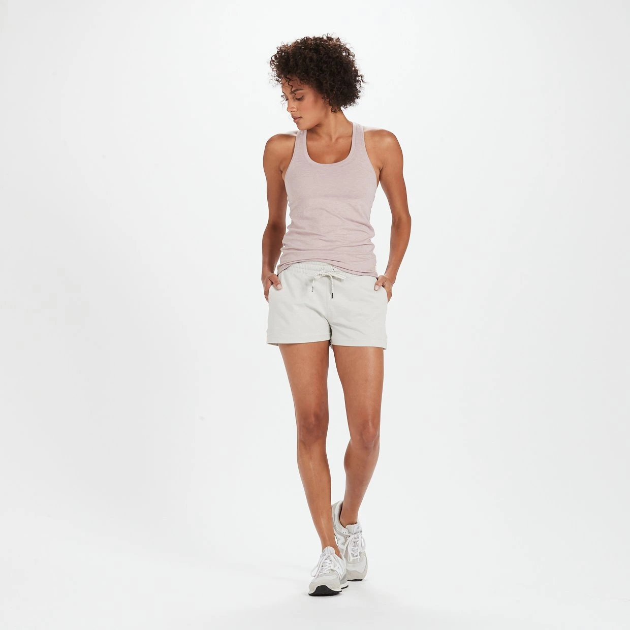 Halo Performance Short | Dove Grey Heather - Image 4
