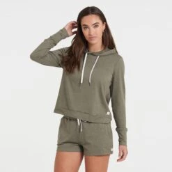Halo Essential Hoodie | Light Oregano Heather
