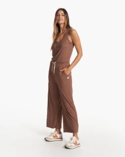 Falls Jumpsuit | Almond Heather