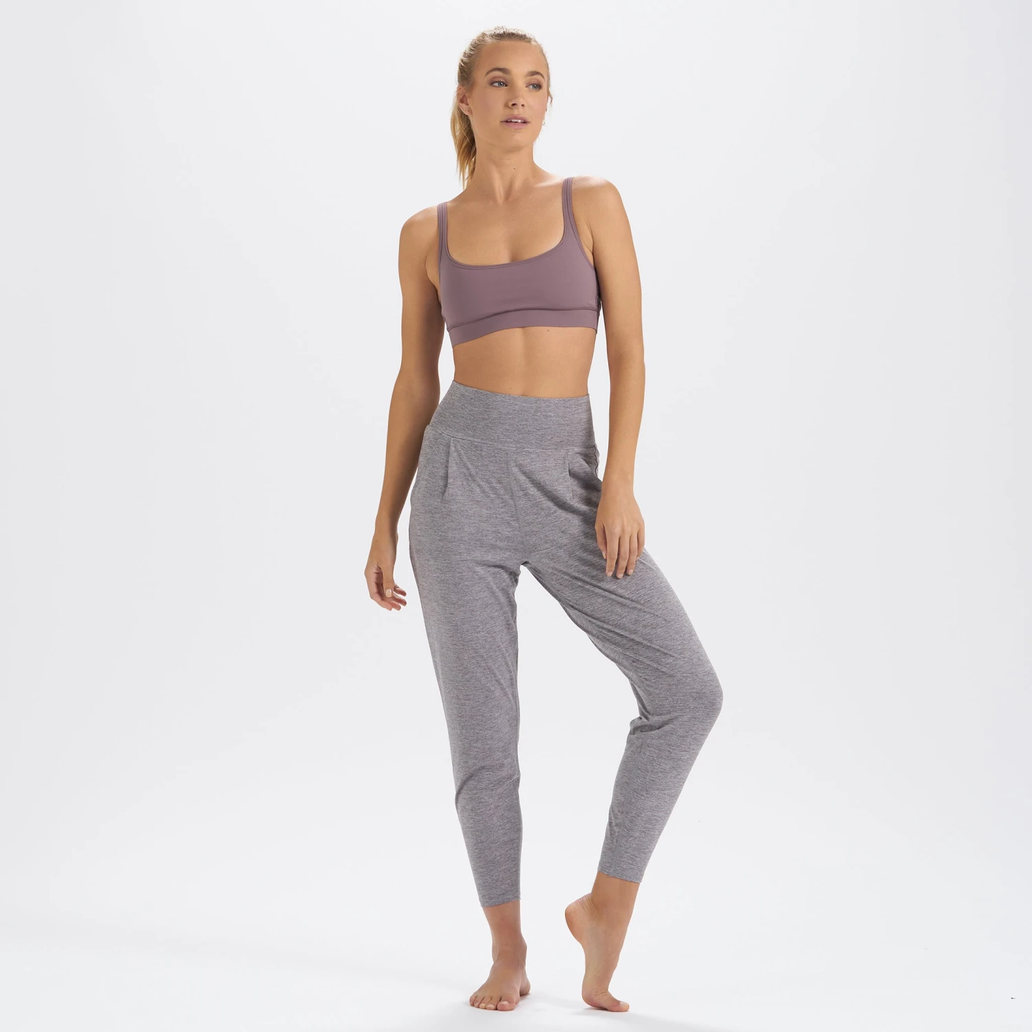 Lux At Ease Pant | Clay Heather - Image 4