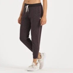 Lux Rib Performance Jogger | Quartz Heather