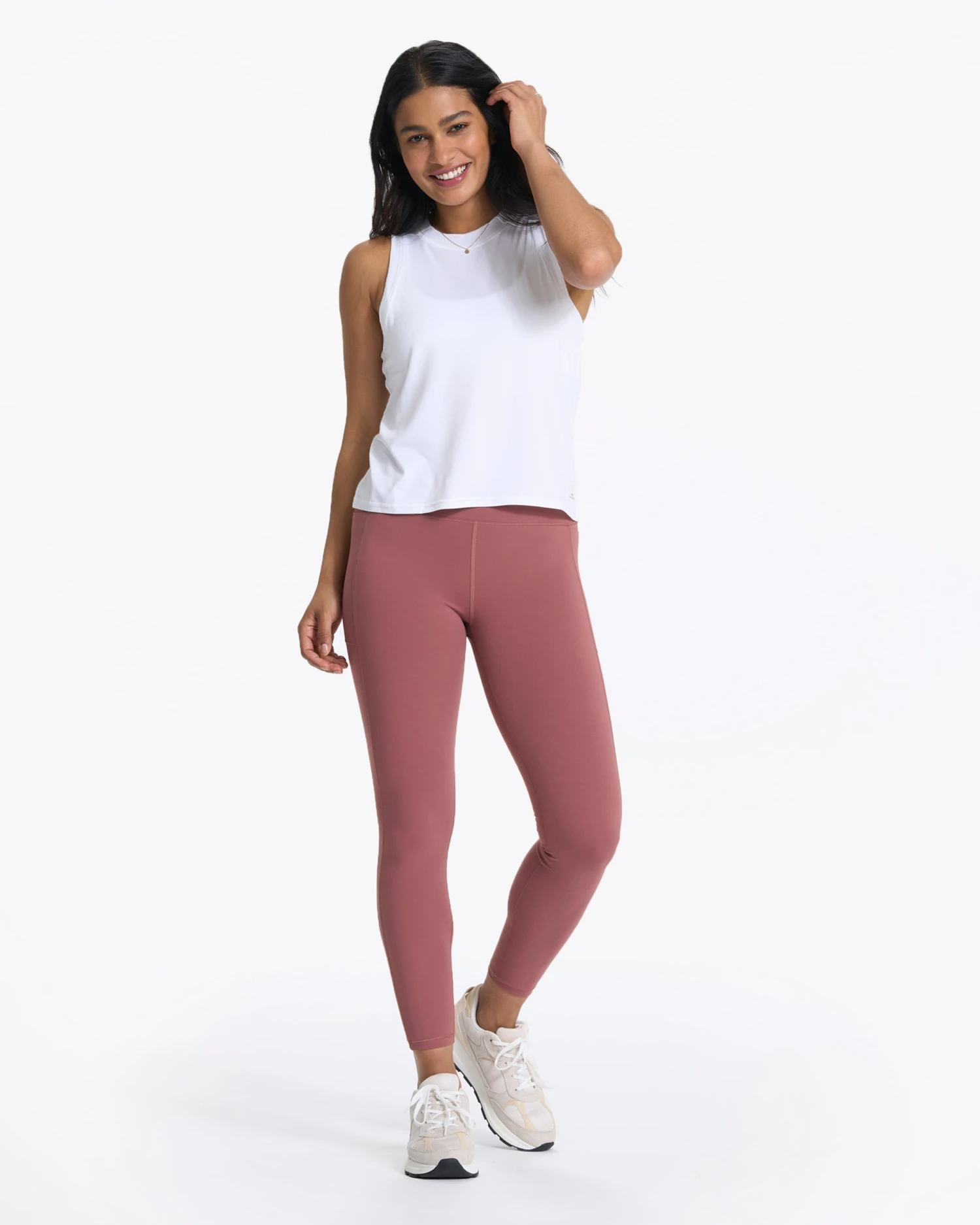 Studio Pocket Legging | Rosewood - Image 8