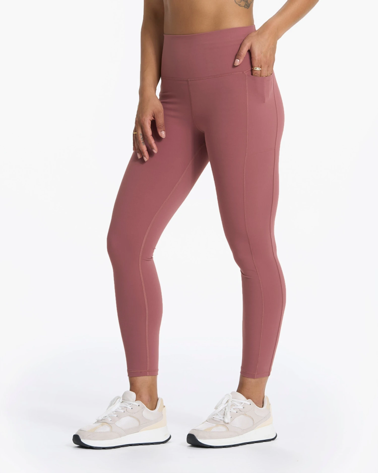 Studio Pocket Legging | Rosewood - Image 6