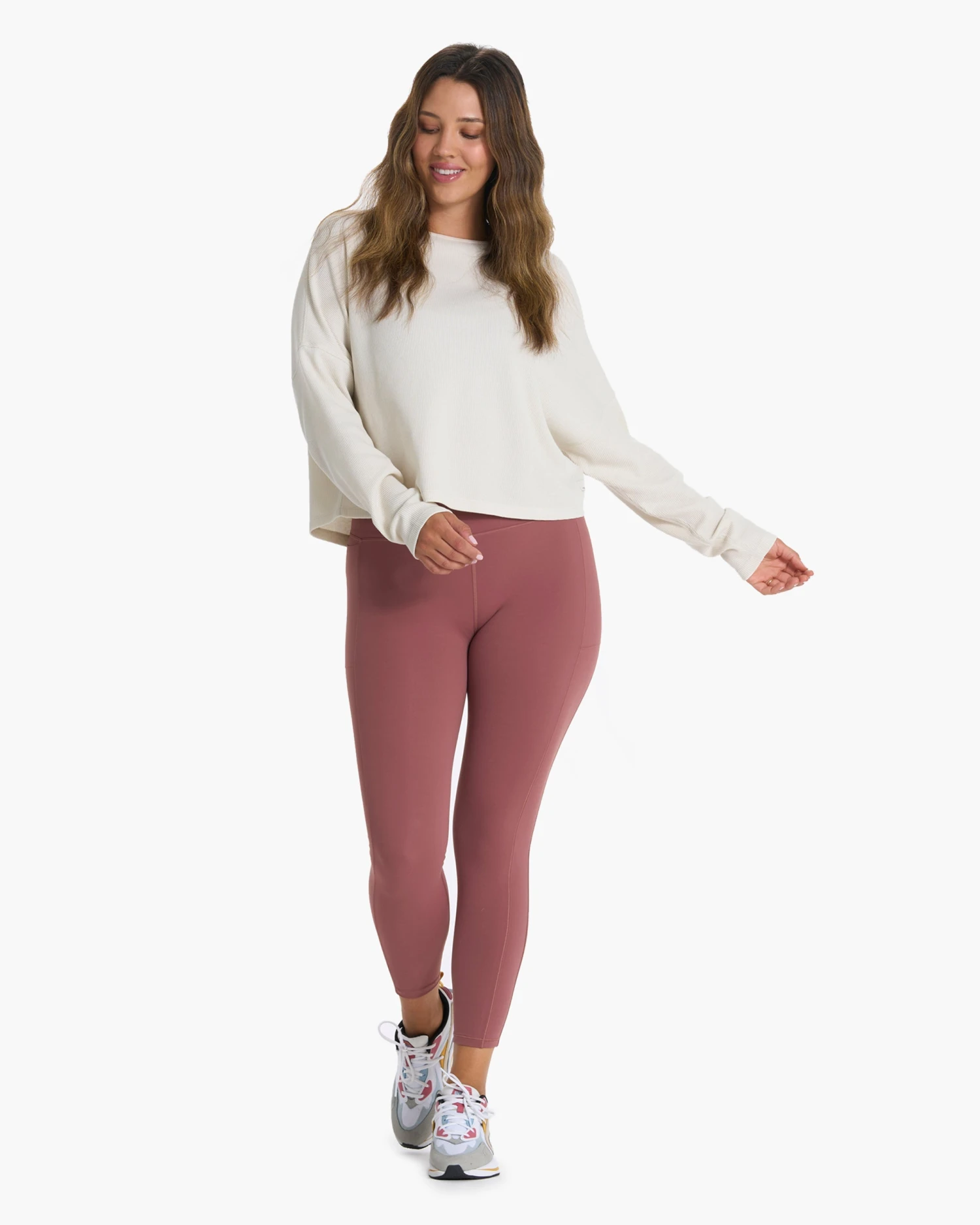 Studio Pocket Legging | Rosewood - Image 4